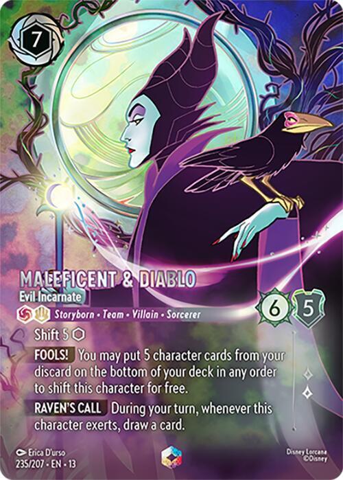 Maleficent & Diablo | Evil Incarnate [Enchanted - 235/207]