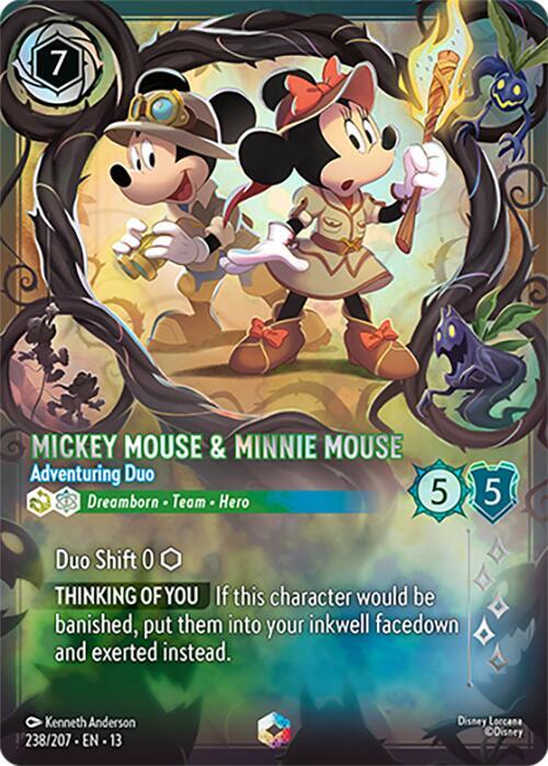 Mickey Mouse & Minnie Mouse | Adventuring Duo [Enchanted - 238/207]