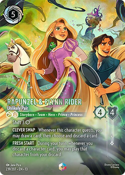 Rapunzel & Flynn Rider | Unlikely Pair [Enchanted - 239/207]