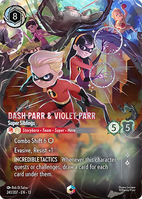 Dash Parr & Violet Parr | Super Siblings [Enchanted - 241/207]