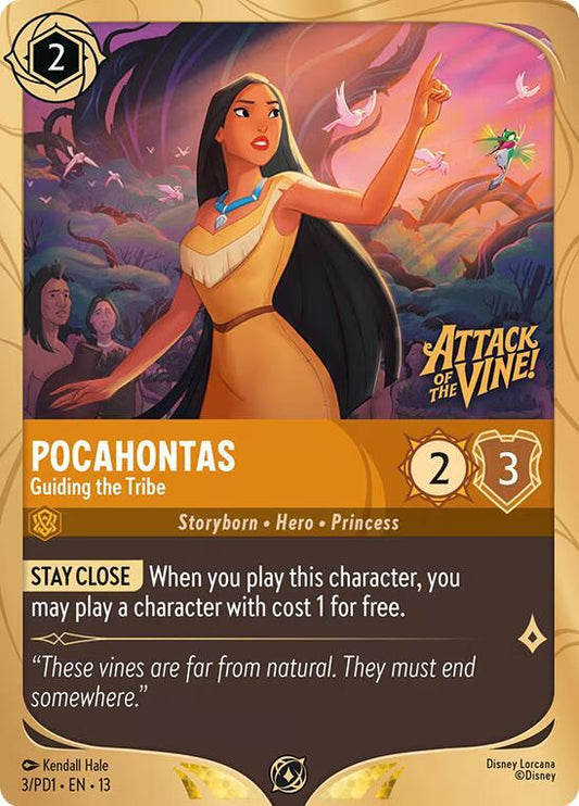 Pocahontas | Guiding the Tribe [Pre-Release Promo - 3/PD1]