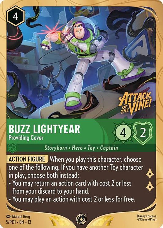 Buzz Lightyear | Providing Cover [Pre-Release Promo - 5/PD1]
