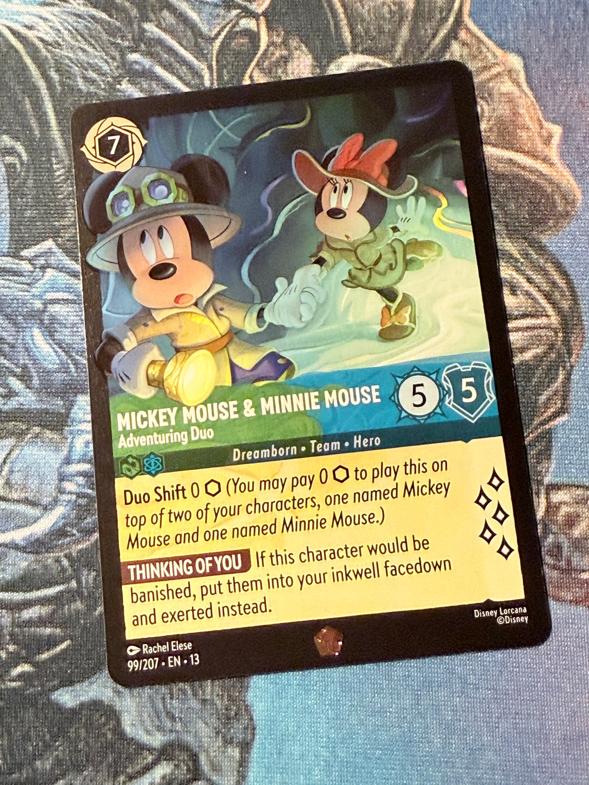 Mickey Mouse & Minnie Mouse | Adventuring Duo [Legendary - 99/207]