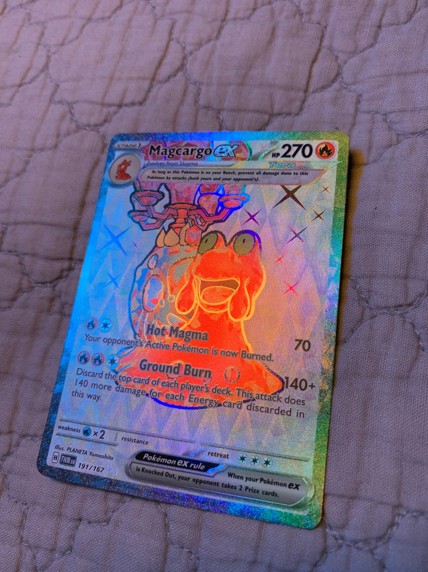 Magcargo ex (Tera)