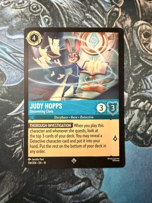 Judy Hopps | Uncovering Clues [Super Rare - 156/204]