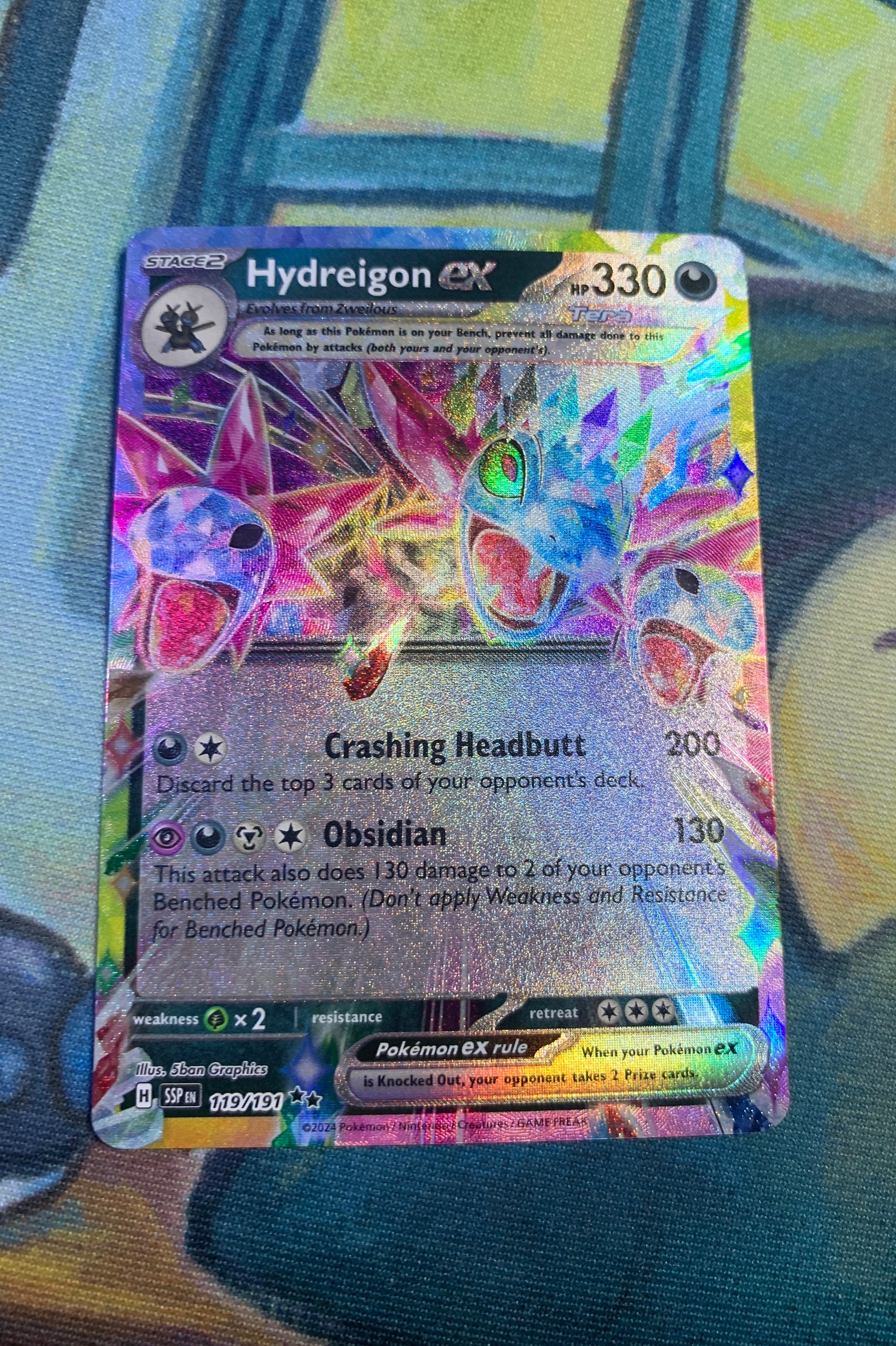 pokémon - trading card game: hydreigon ex Hydreigon ex – Pally's Trainer & Collector Store