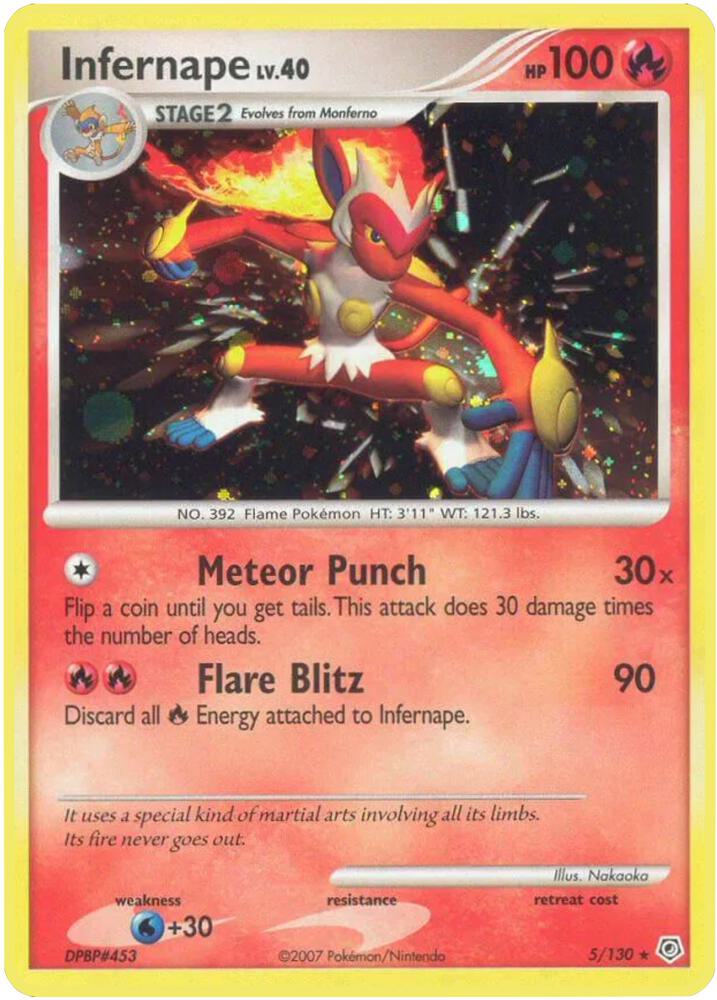 Infernape [5/130 - ENG (LP)]
