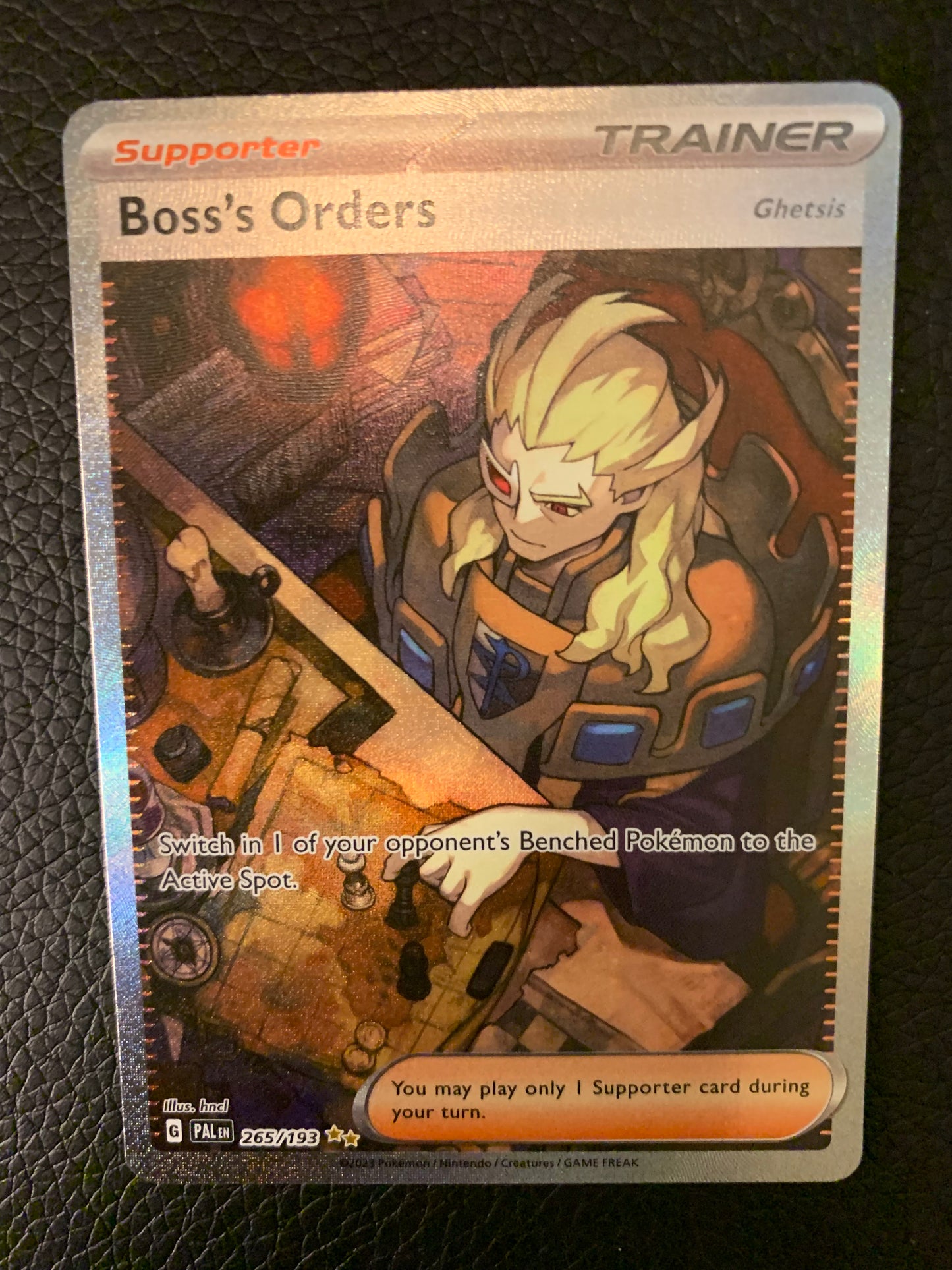 Boss's Orders (Ghetsis)