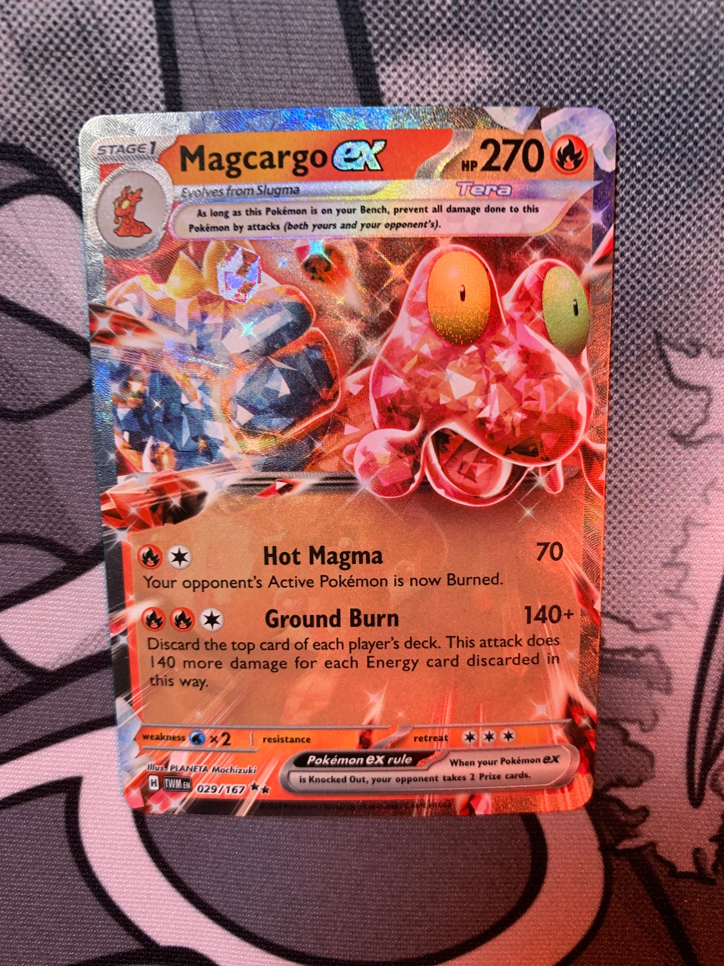 Magcargo ex (Tera)