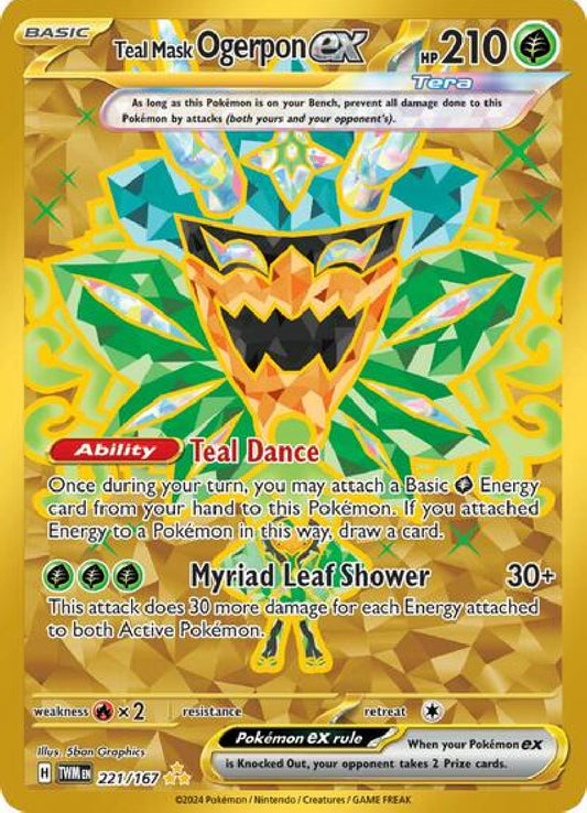 Teal Mask Ogerpon ex (Tera)