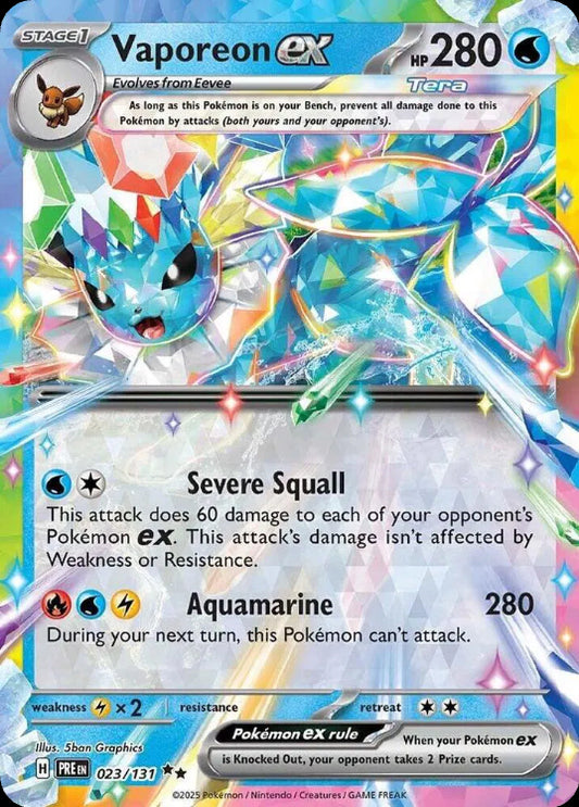 Vaporeon ex (Stellar)