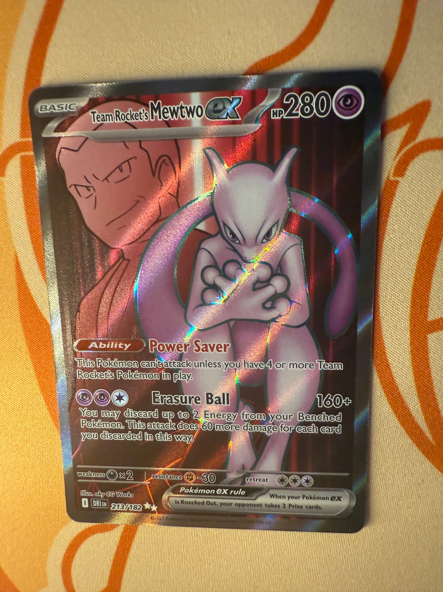 Team Rocket’s Mewtwo ex