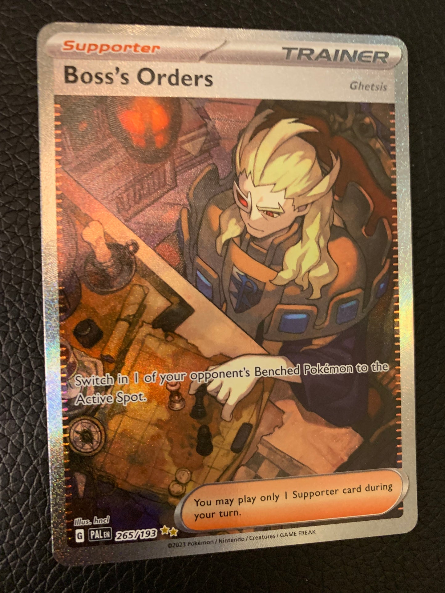 Boss's Orders (Ghetsis)