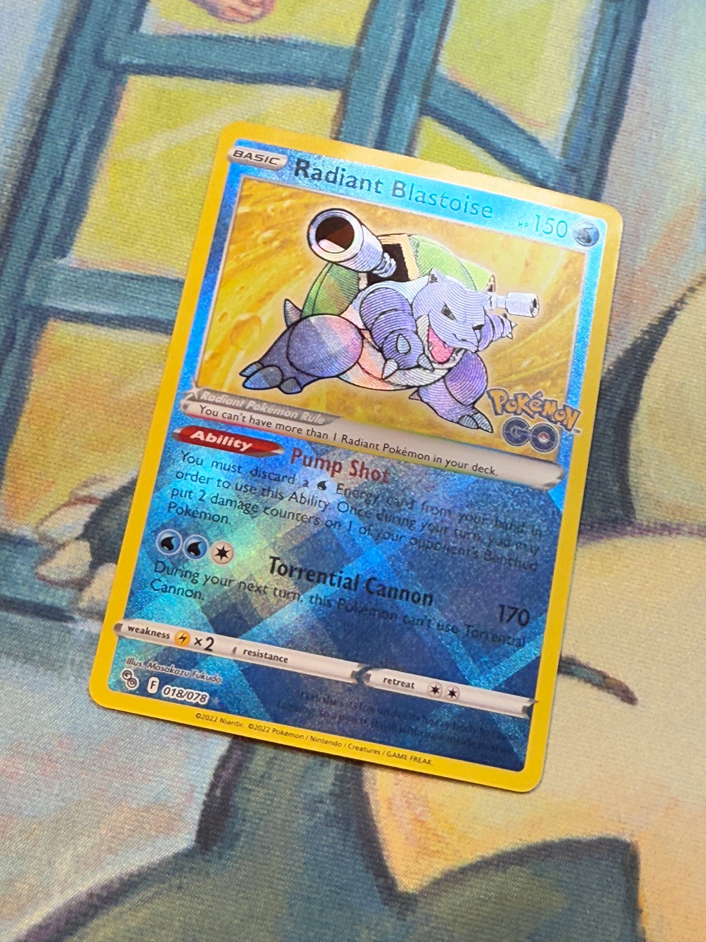 Radiant Blastoise