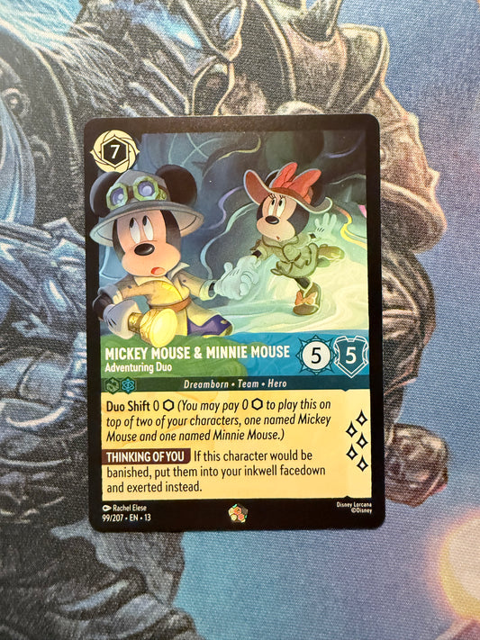 Mickey Mouse & Minnie Mouse | Adventuring Duo [Legendary - 99/207]