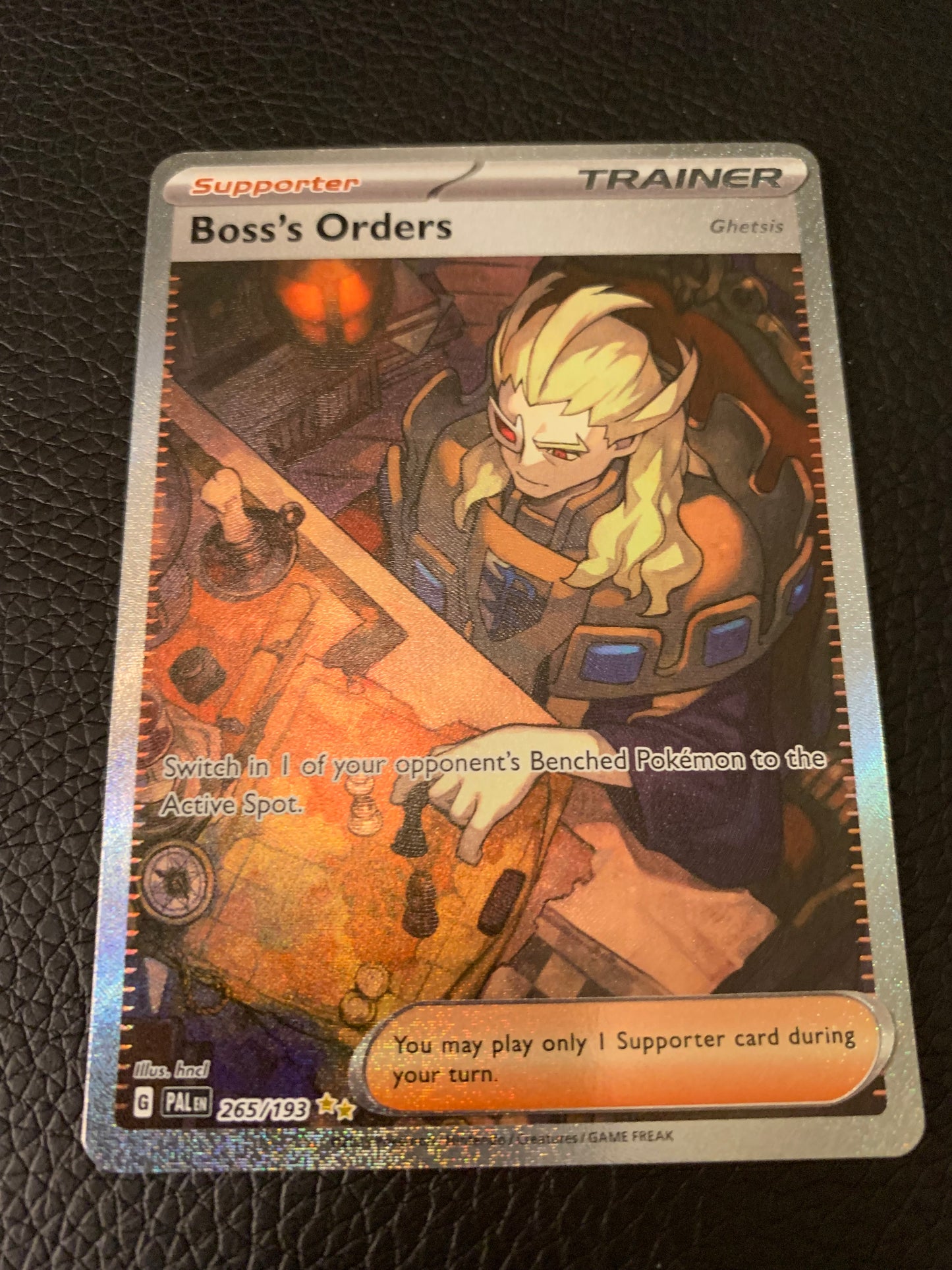 Boss's Orders (Ghetsis)