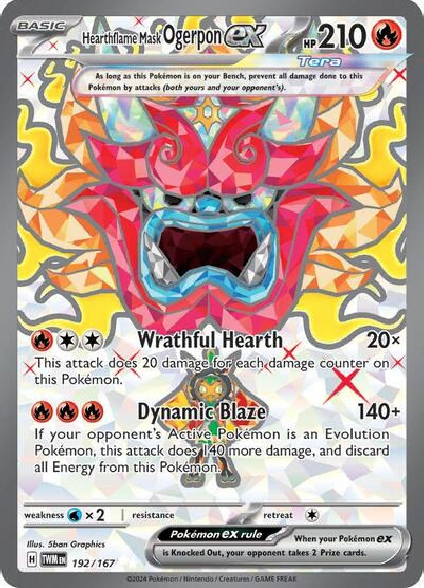 Hearthflame Mask Ogerpon ex (Tera)