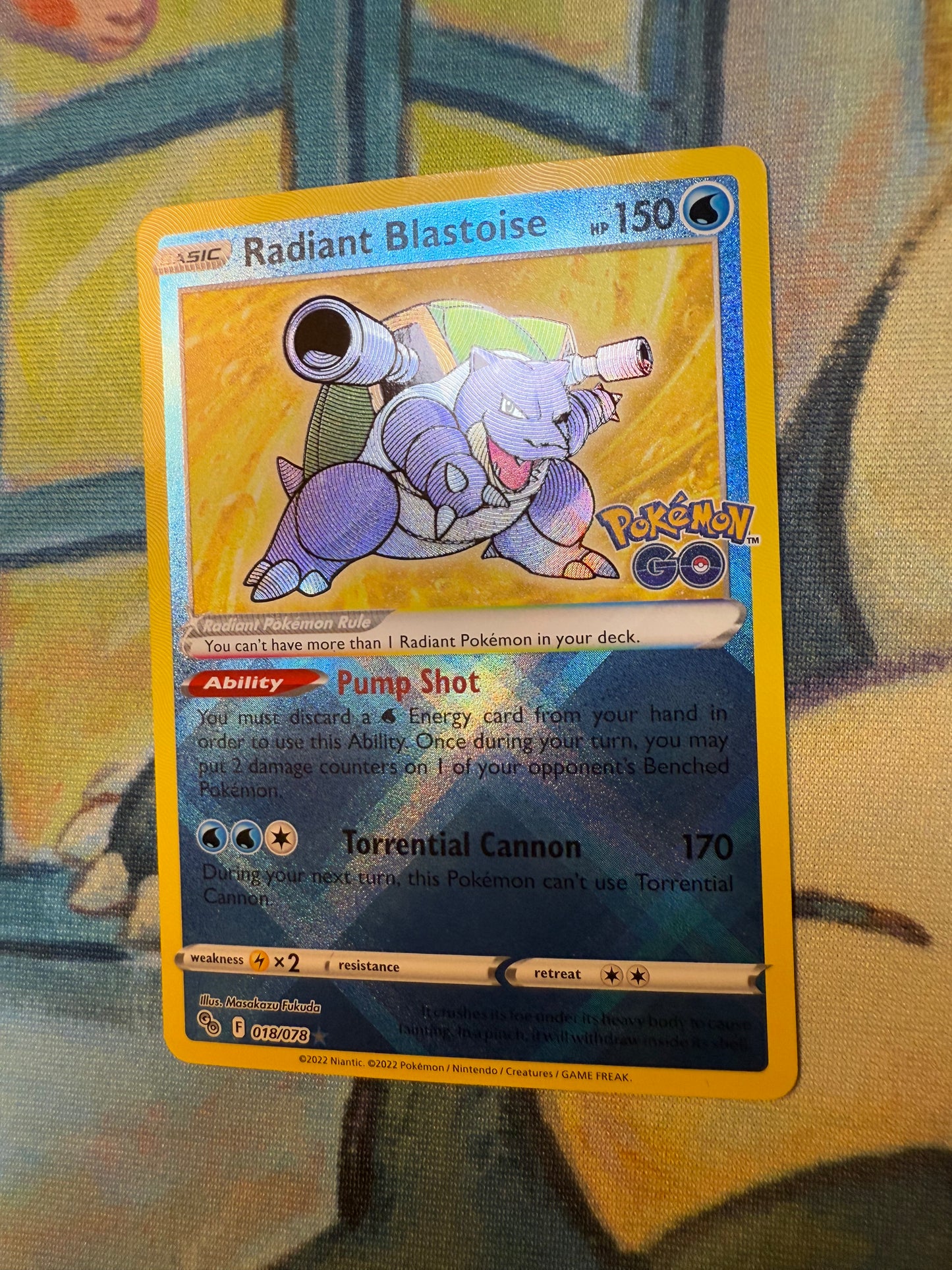 Radiant Blastoise