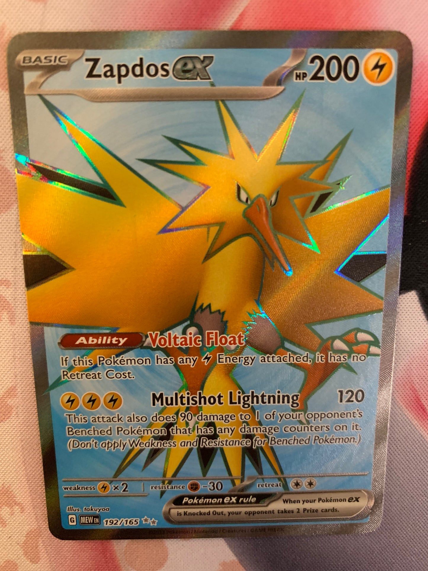 Zapdos ex