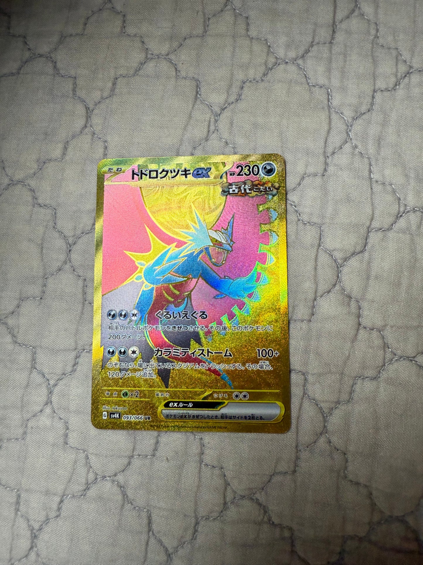 Roaring Moon ex (Ancient) [JPN]