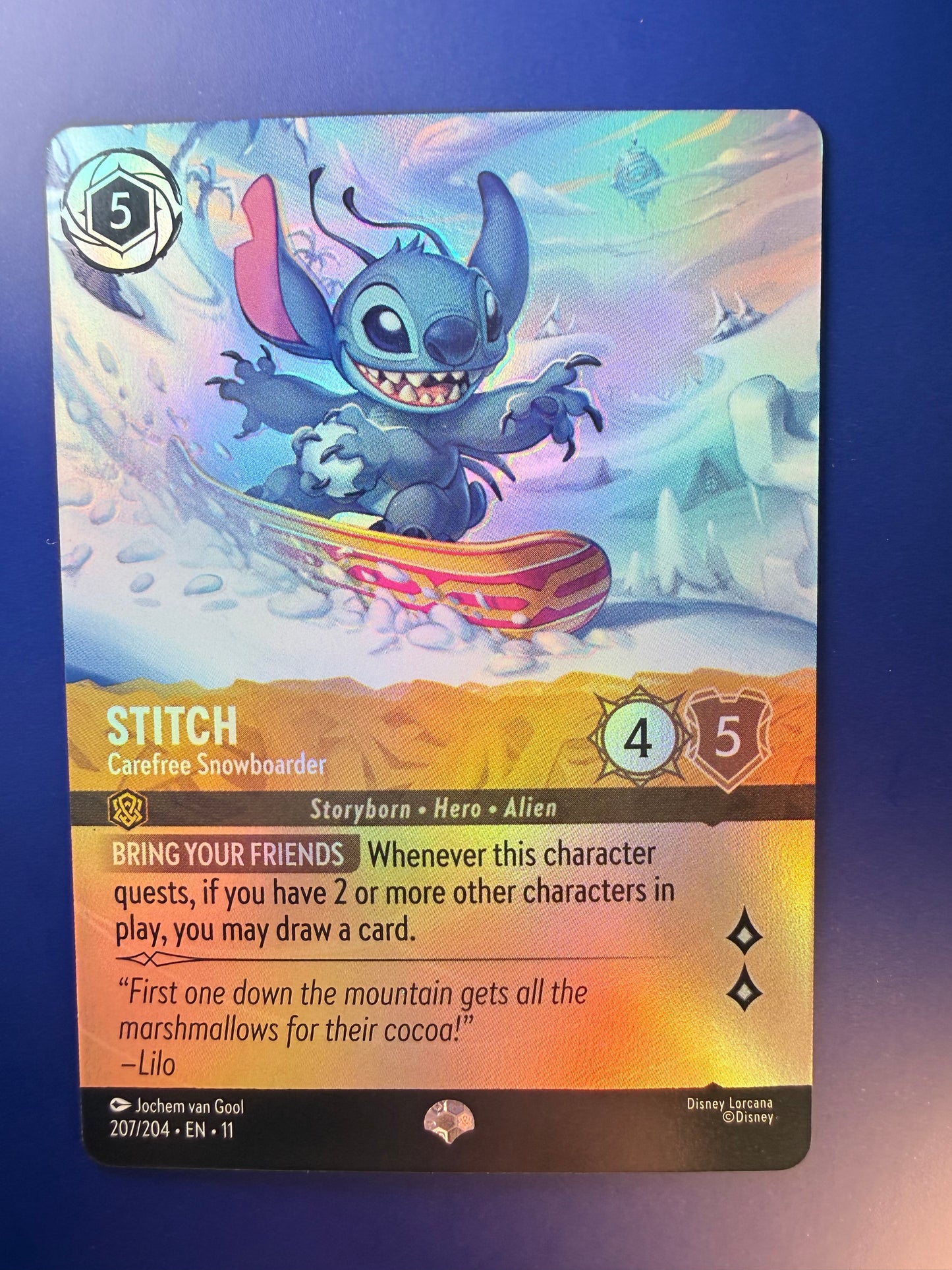 Stitch | Carefree Snowboarder [Epic - 207/204]