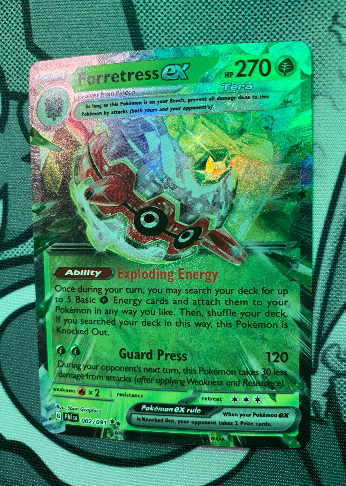 Forretress ex (Tera)