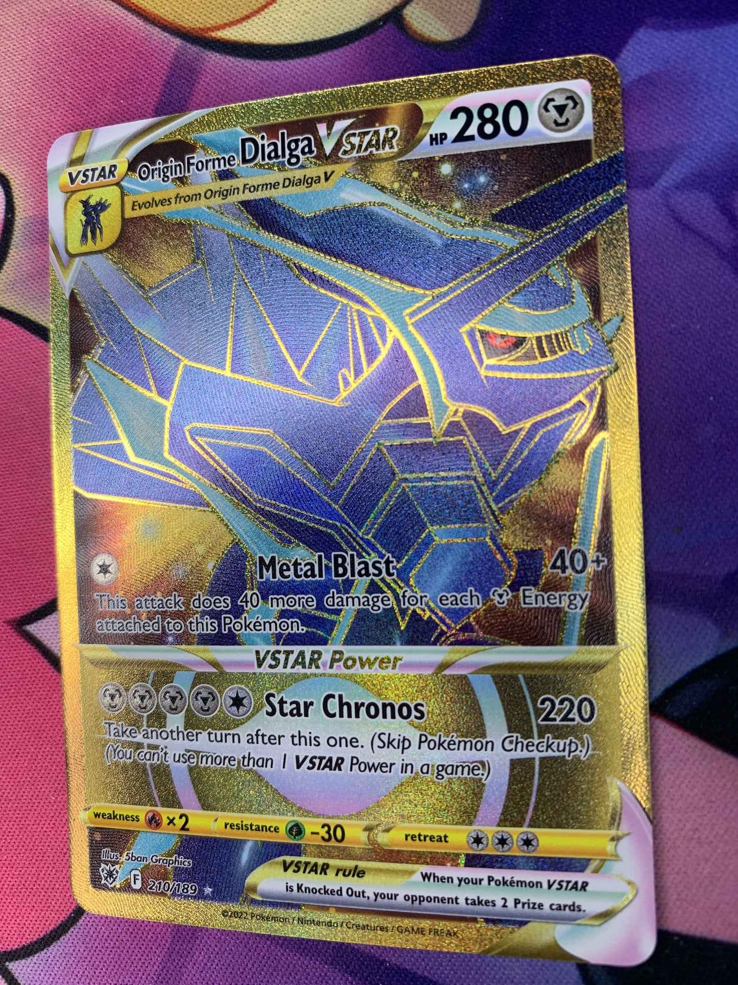 Origin Forme Dialga VSTAR