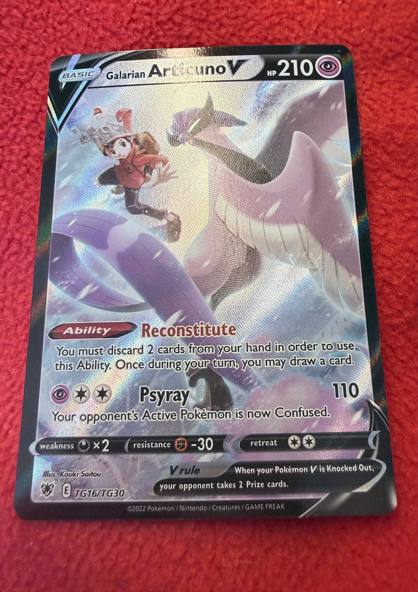 Galarian Articuno V [TG16/TG30 - ENG]