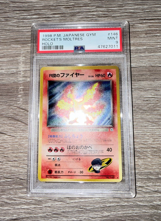 Team Rocket’s Moltres [JPN - PSA 9]