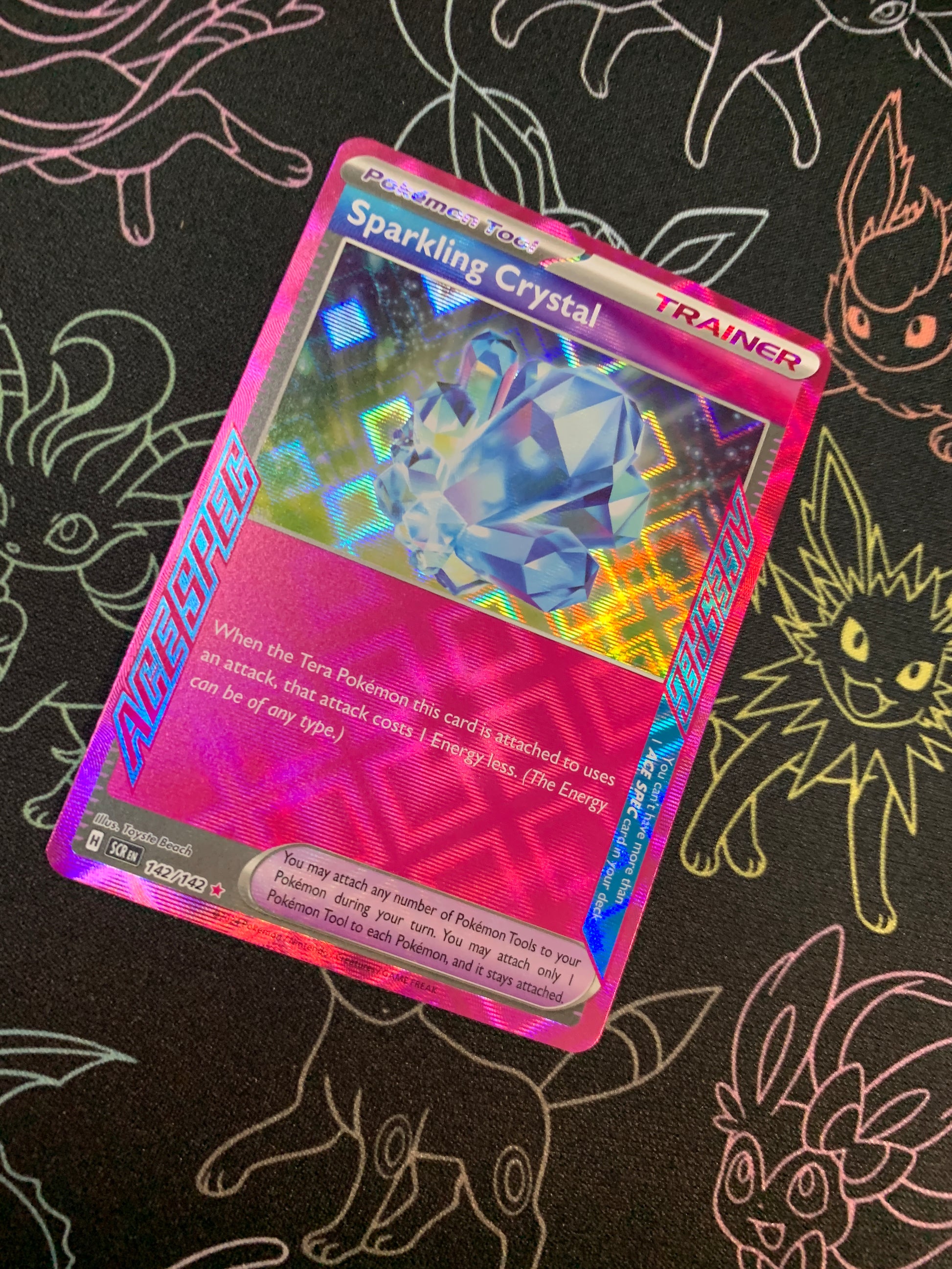 sparkling crystal pokemon card Sparkling Crystal [142/142