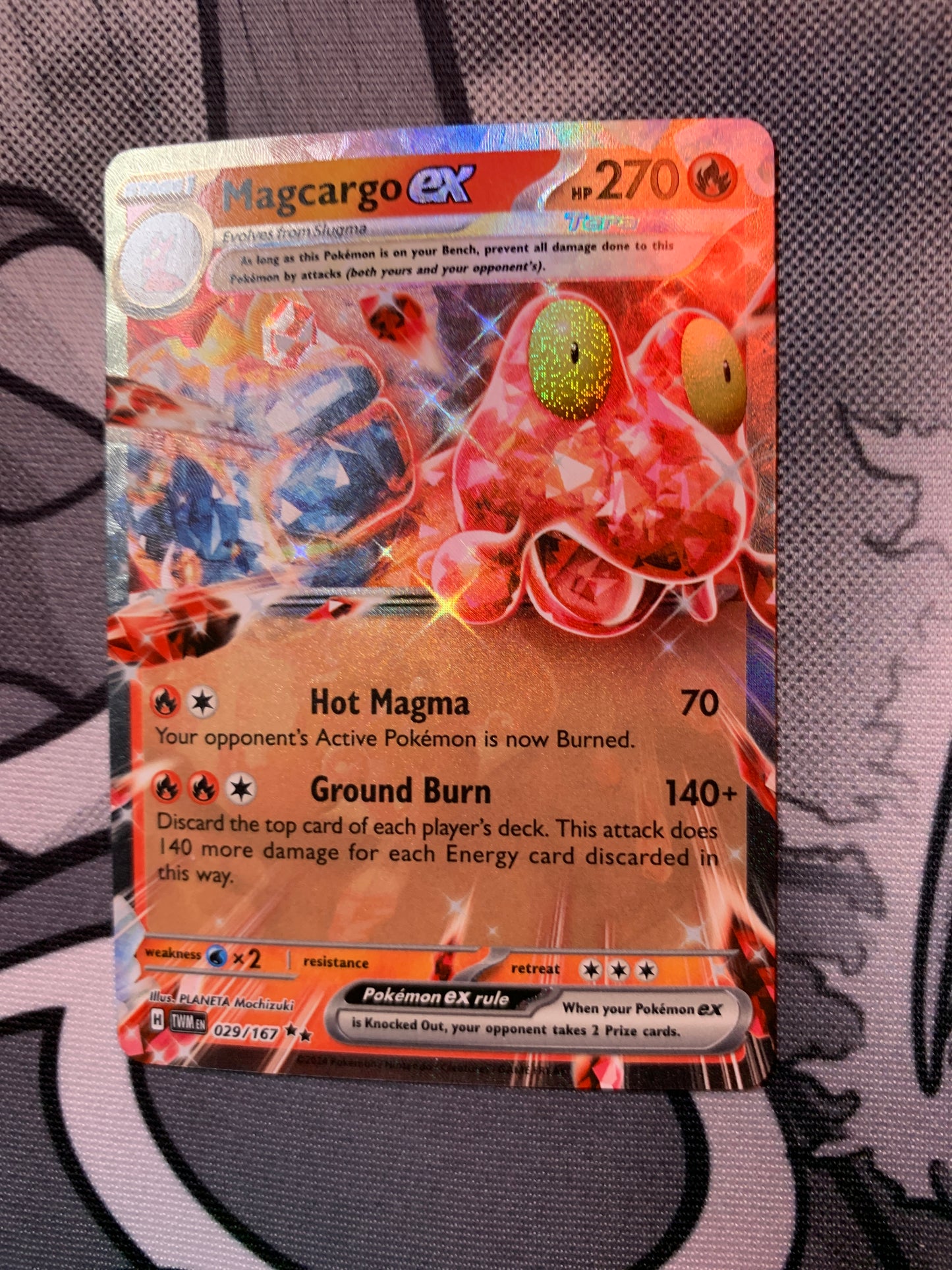 Magcargo ex (Tera)