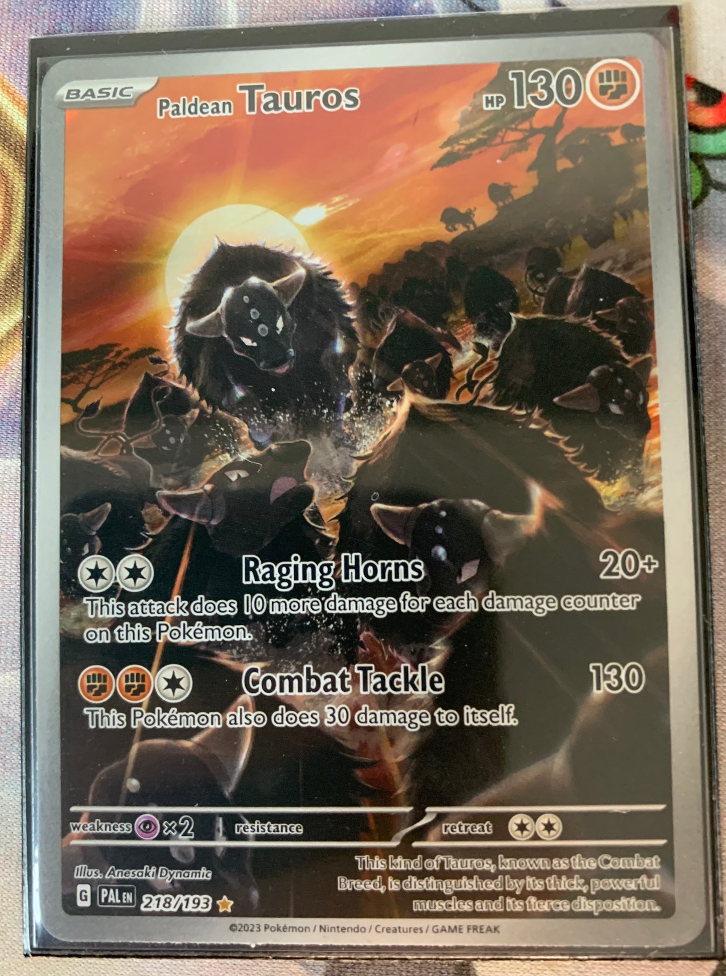 Paldean Tauros