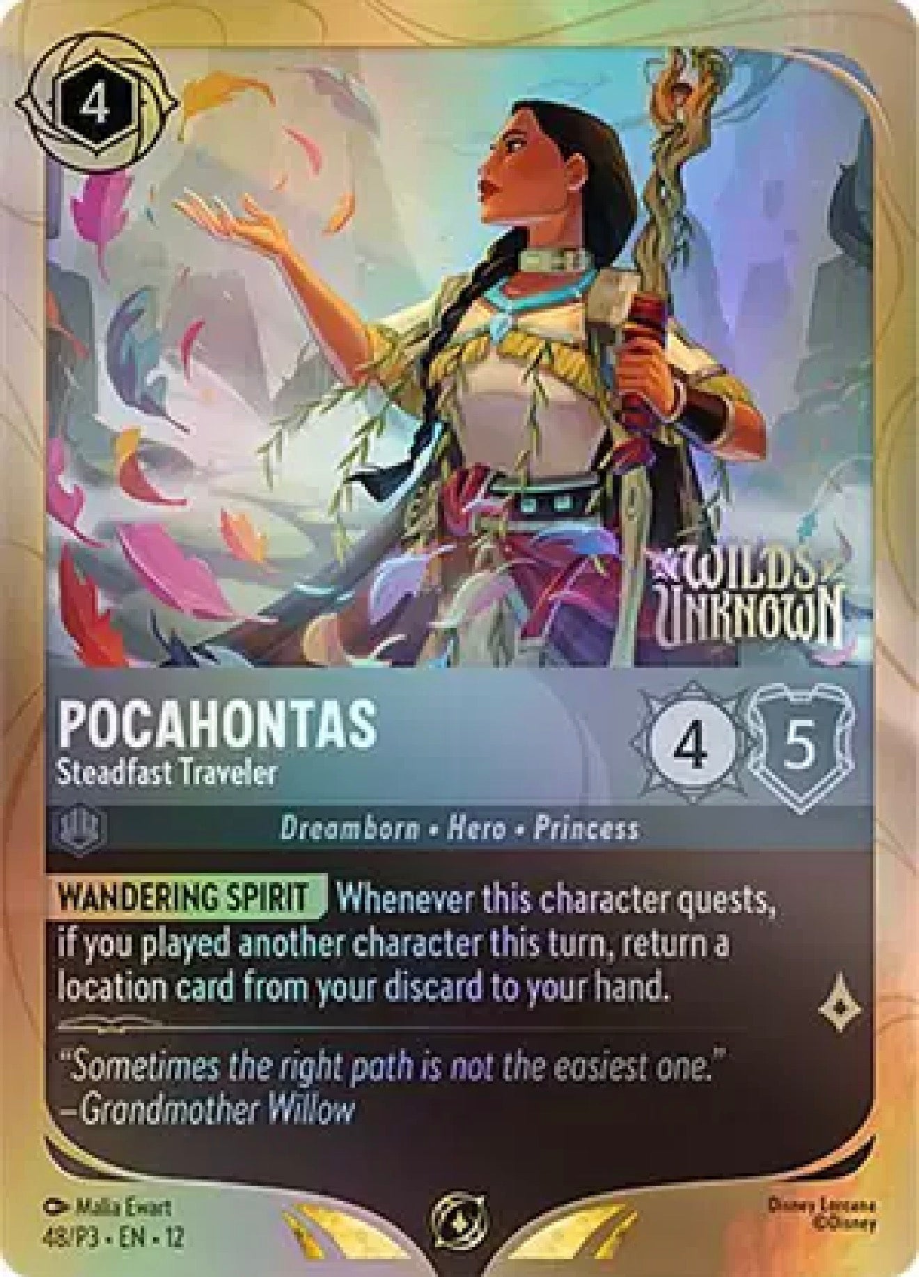 Pocahontas | Steadfast Traveler [Pre-Release Promo - 48/P3]