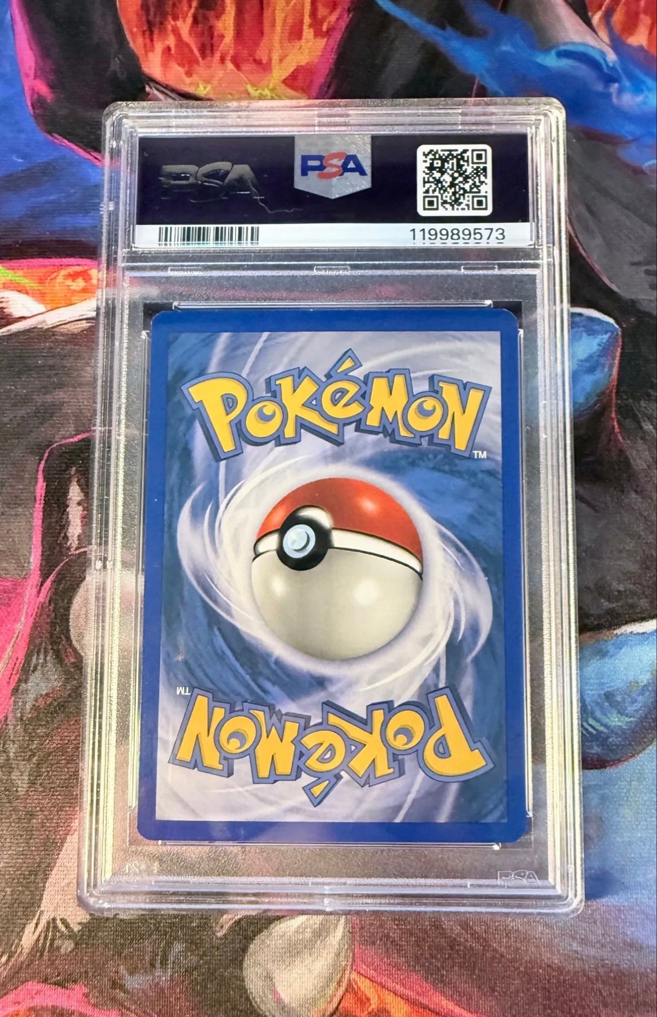 Dark Omanyte [37/105 1st Ed - ENG - PSA 9]