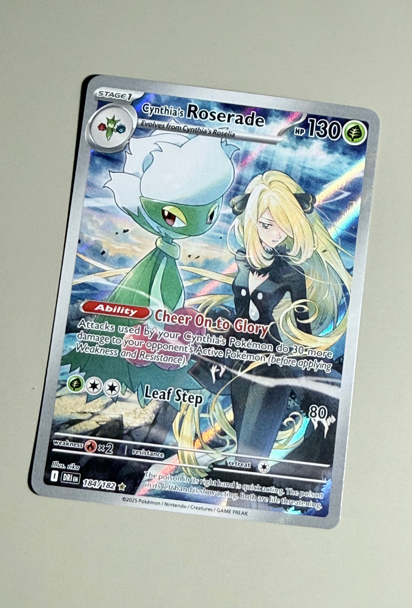 Cynthia’s Roserade [184/182 - ENG]