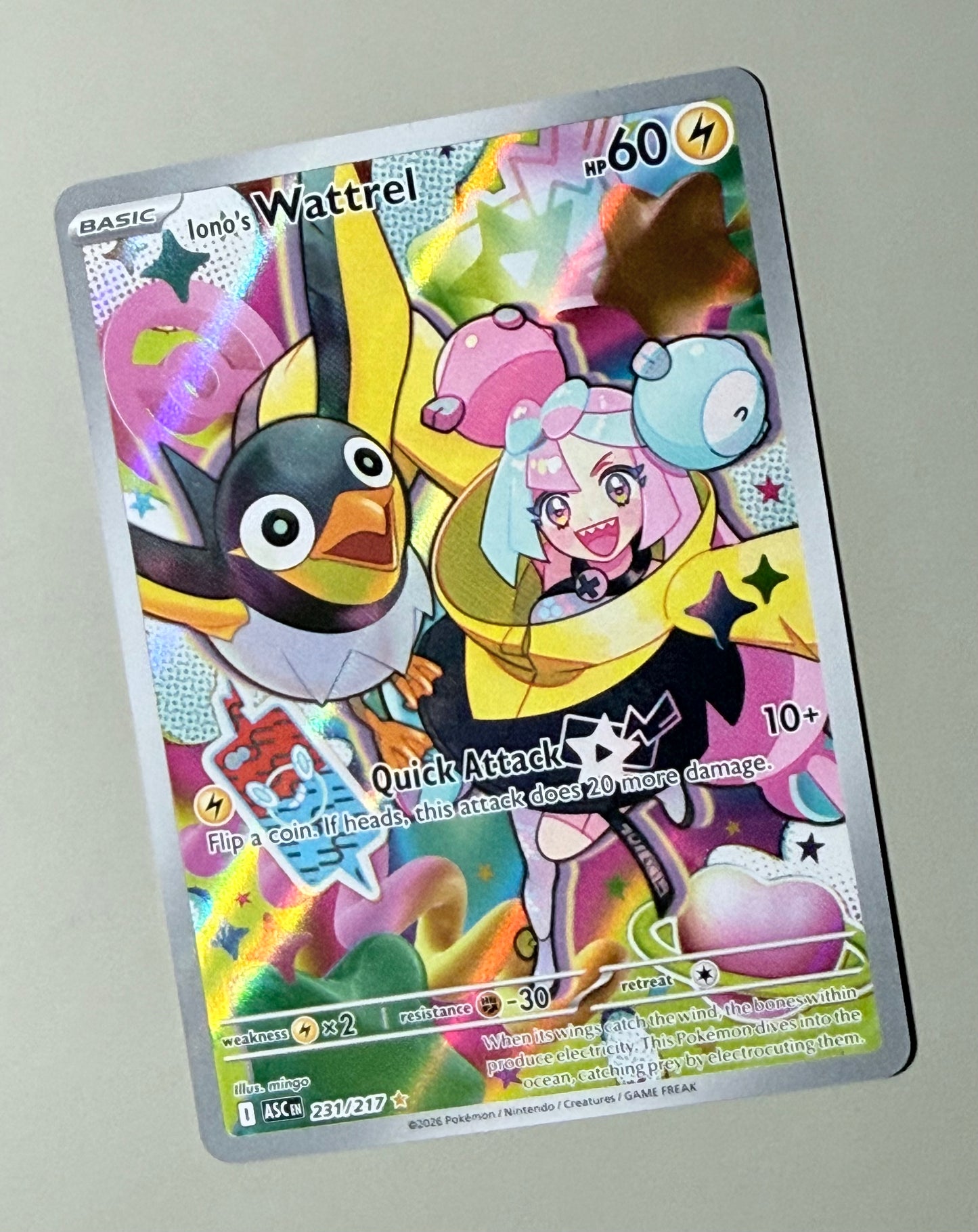 Iono’s Wattrel [231/217 - ENG]