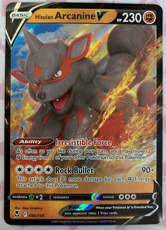Hisuian Arcanine V [STP - RR]