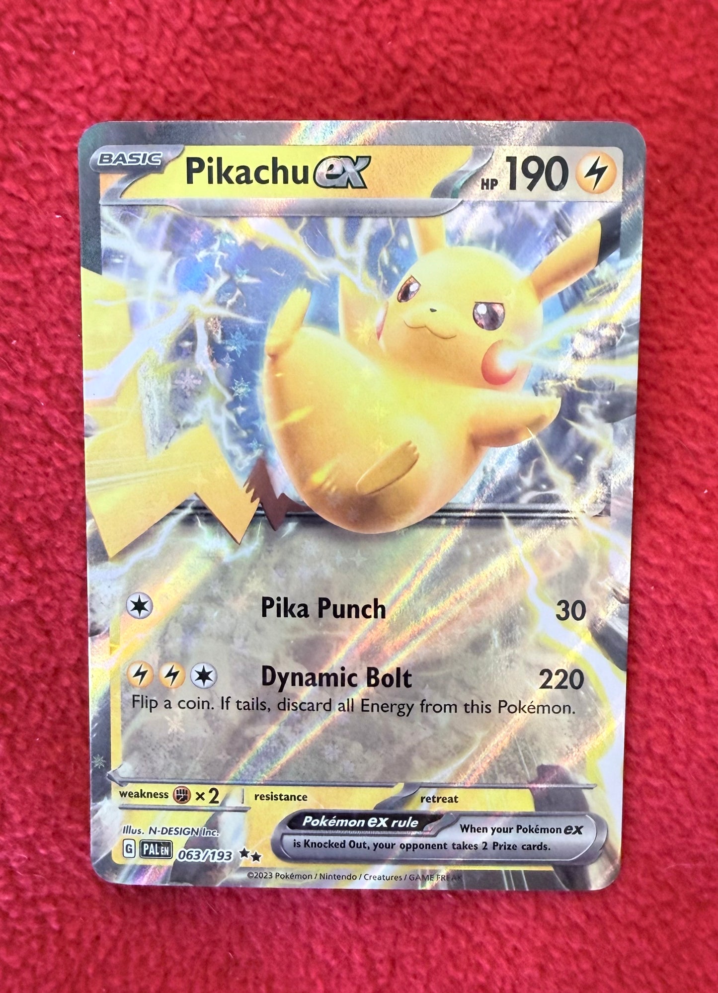 Pikachu ex