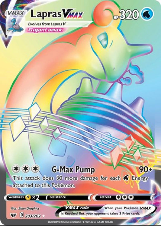 Lapras VMAX [SS1 - HR]