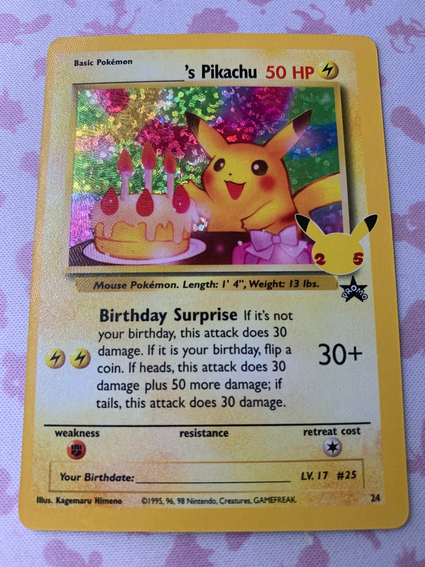 ______'s Pikachu