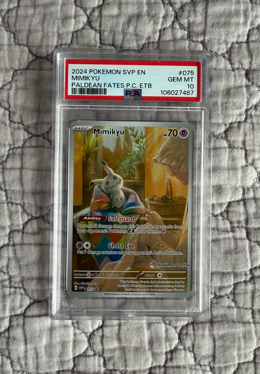 Mimikyu (Pokemon Center) [PSA 10]