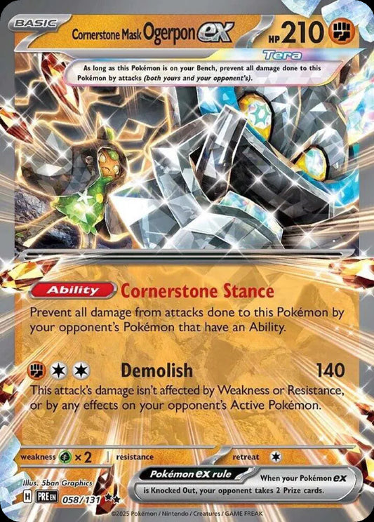Cornerstone Mask Ogerpon ex (Tera)