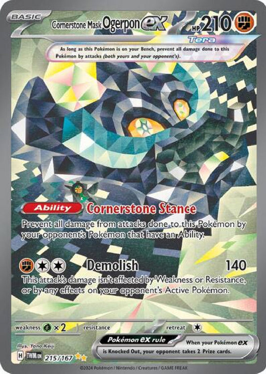 Cornerstone Mask Ogerpon ex (Tera)
