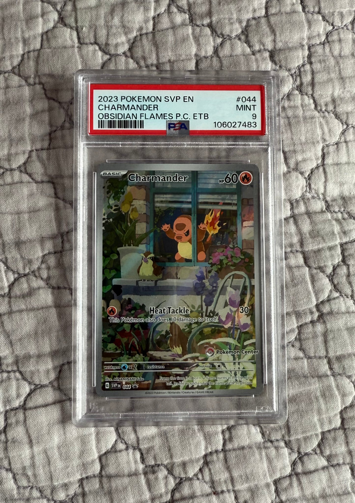 Charmander (Pokemon Center) [PSA 9]