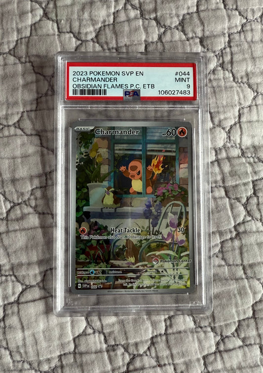 Charmander (Pokemon Center) [PSA 9]