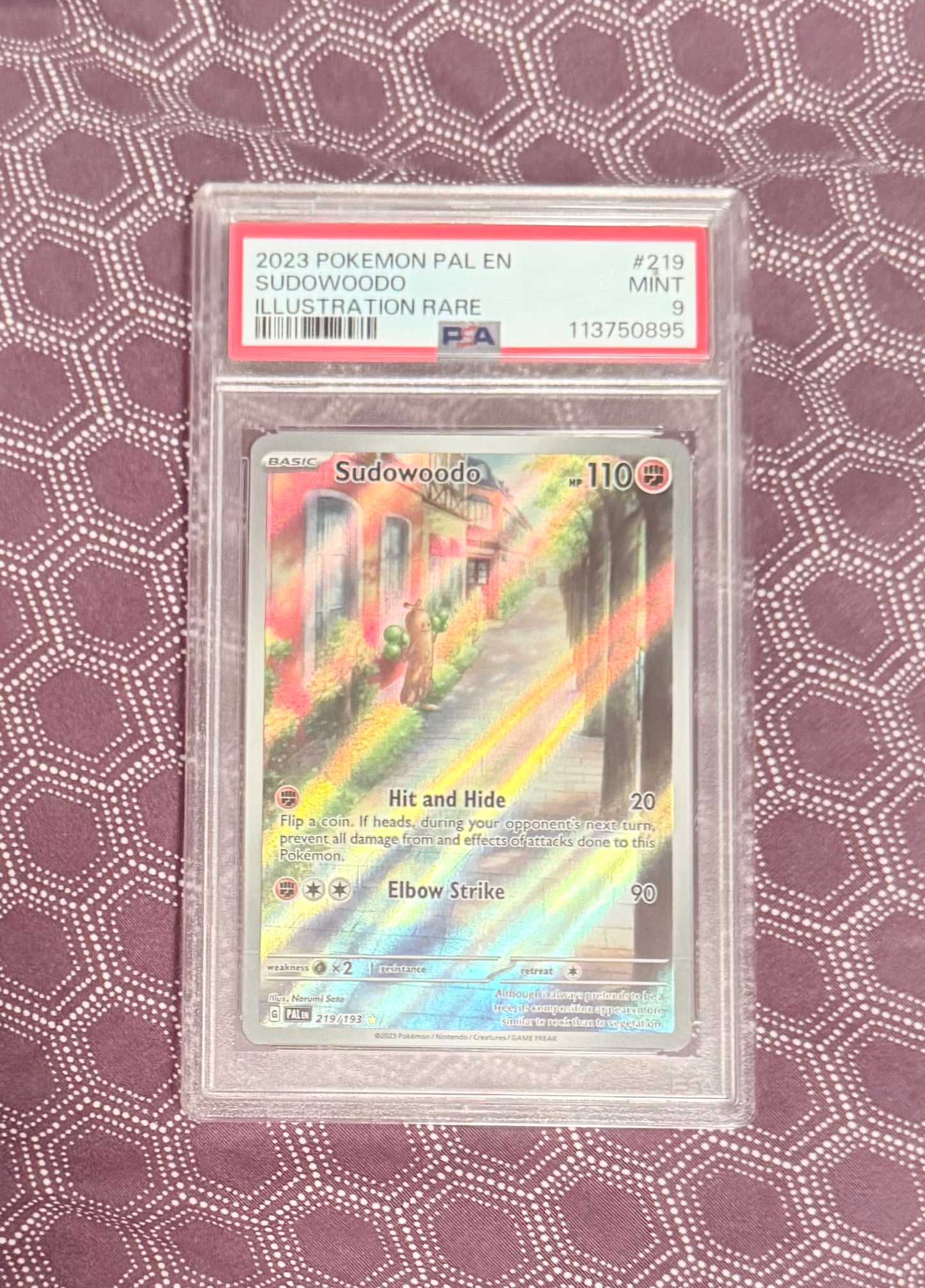 Sudowoodo [PSA 9]