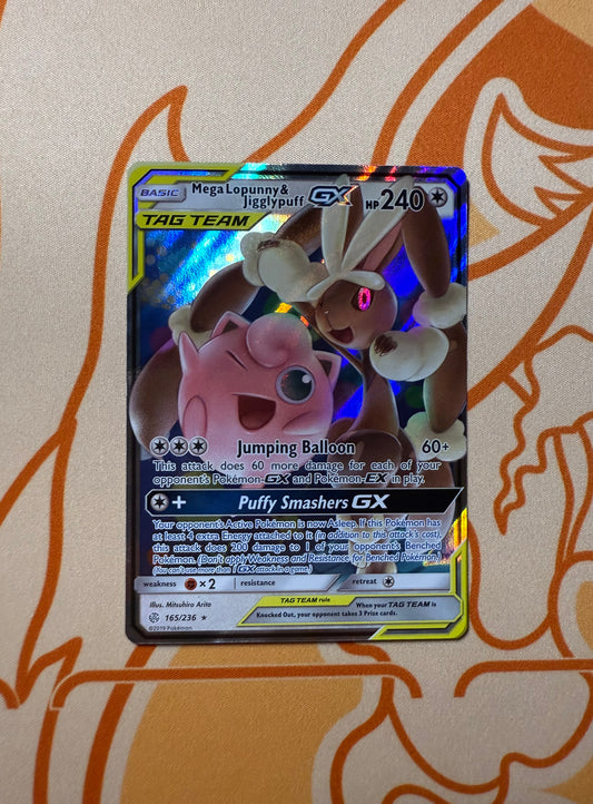 Mega Lopunny & Jigglypuff GX
