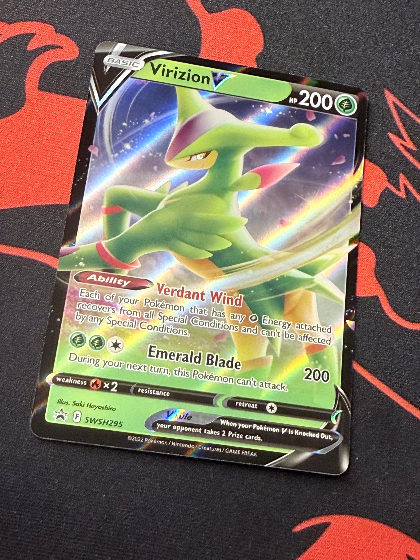 Virizion V [SWSH295 - ENG]