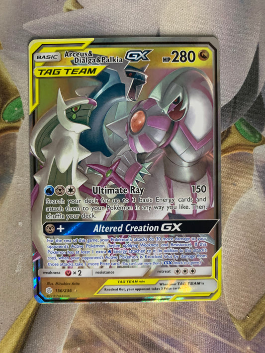 Arceus & Dialga & Palkia GX