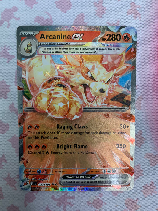 Arcanine ex (Tera)